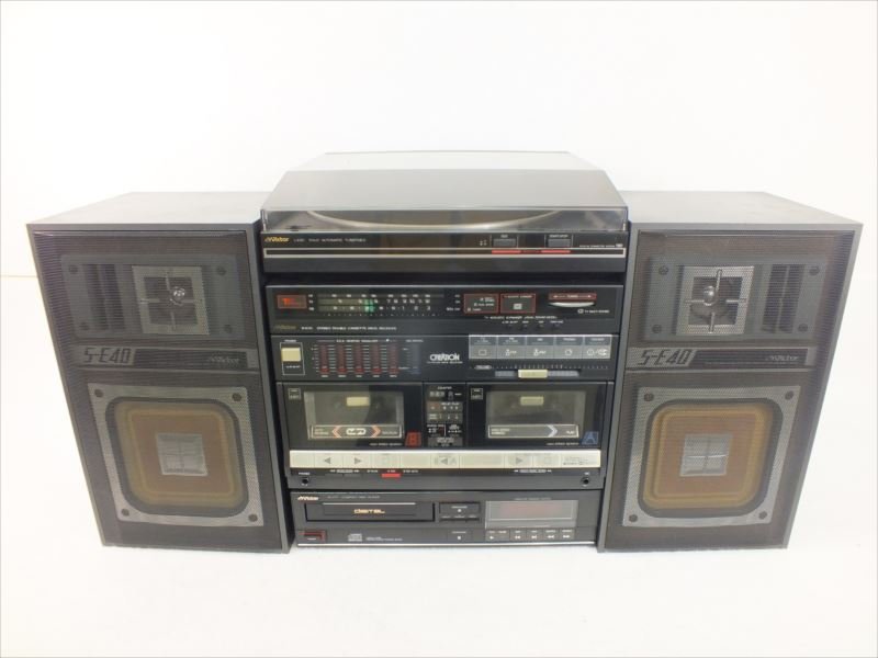♪ Victor ビクター L-E20D R-E20 XL-V77 S-E40 システムコンポ ♪ Victor ビクター L-E20D R-E20 XL-V77 S-E40 システムコンポ