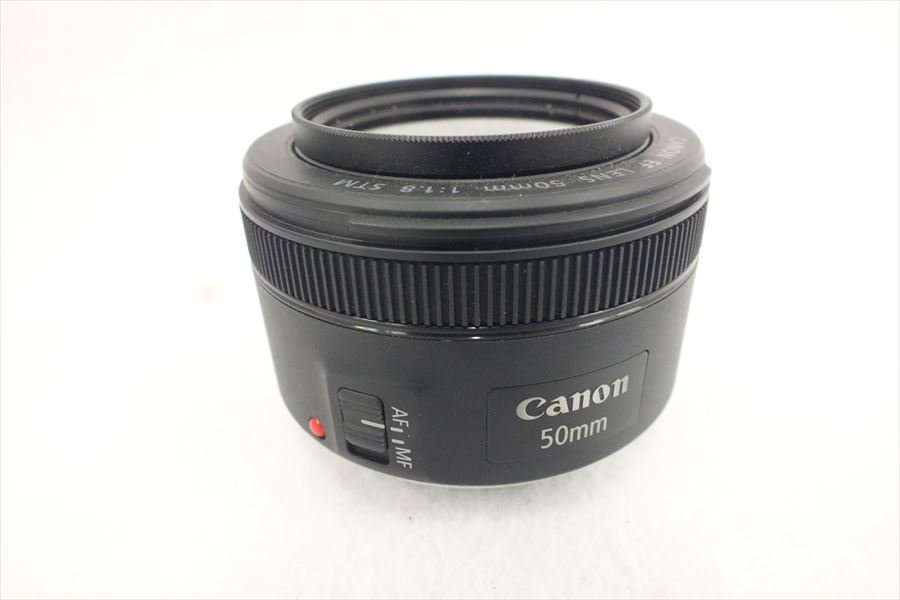 ◆ Canon キャノン 50mm 1:1.8 STM レンズ 取扱説明書有り 元箱付き 中古 現状品 231209M5028_画像4