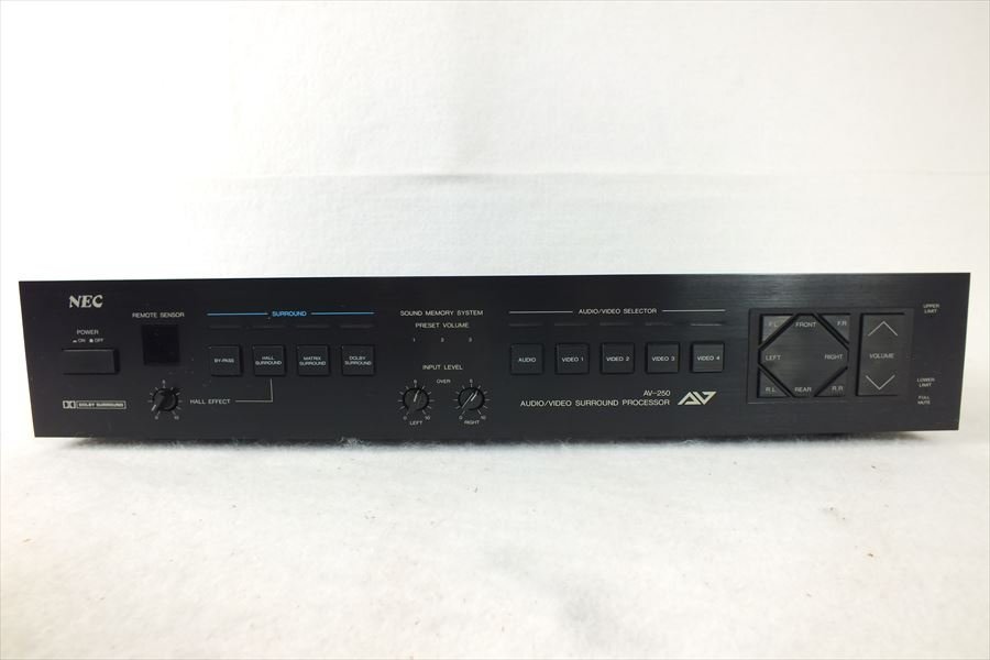 Yahoo!オークション - NEC AV-250 アンプ 中古 現状品 231101N3378 Yahoo!オークション - NEC AV-250 アンプ 中古 現状品 231101N3378