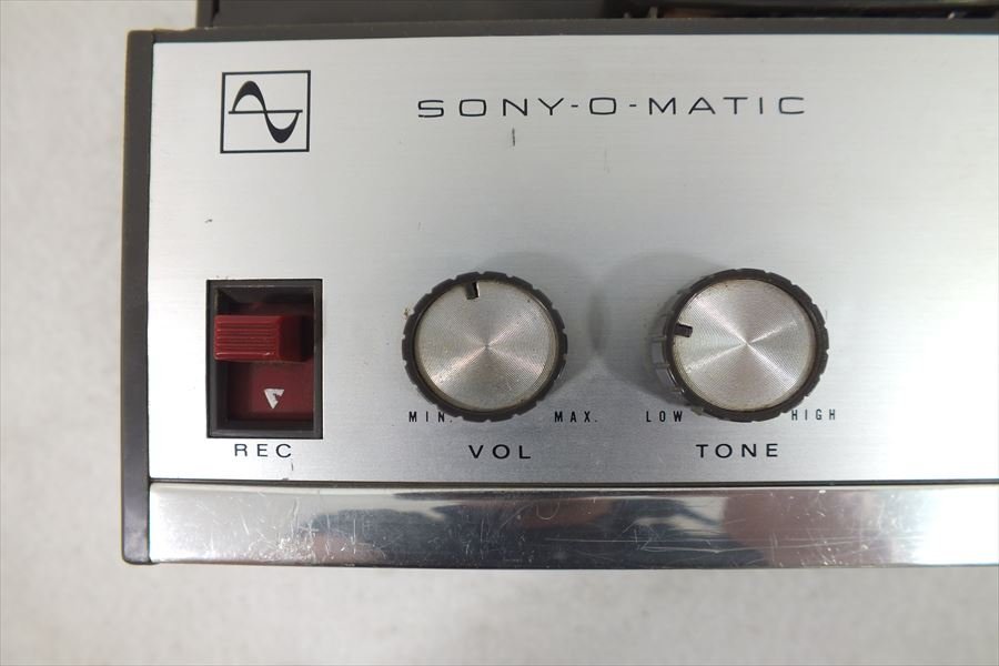 □ SONY ソニー TC-900 テープコーダー ソフトケース付き 中古 現状品 231206G6040の画像6
