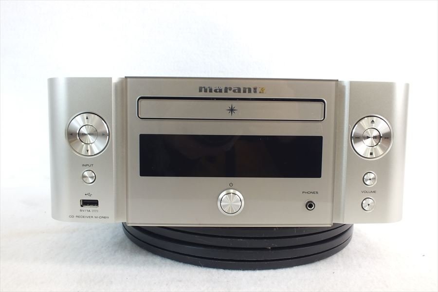 ◆ marantz マランツ M-CR611 CDレシーバー 取扱説明書有り リモコン有り 中古 現状品 231209M5171_画像2