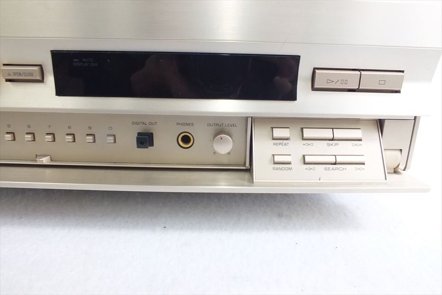 ◆ YAMAHA ヤマハ CDX-993 CDプレーヤ 取扱説明書有り リモコン有り 中古現状品 231209M5172_画像6