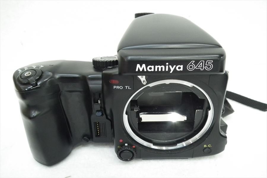☆ Mamiya マミヤ M645 PRO TL 中判カメラ 55-110mm 1:4.5 N / 1:4.5 105-210mm 中古 231102K6459_画像3
