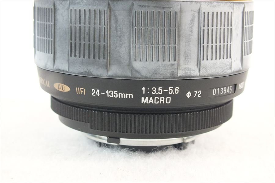 ◆ TAMRON タムロン レンズ 24-135mm 1:3.5-5.6 MACRO 動作確認済 中古現状品 231209A1009_画像5