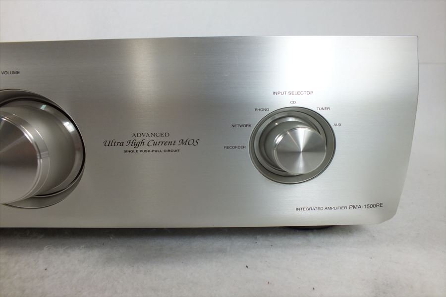 ★ DENON デノン PMA-1500RE アンプ 取扱説明書有り リモコン有り 中古 現状品 231201B2501_画像7