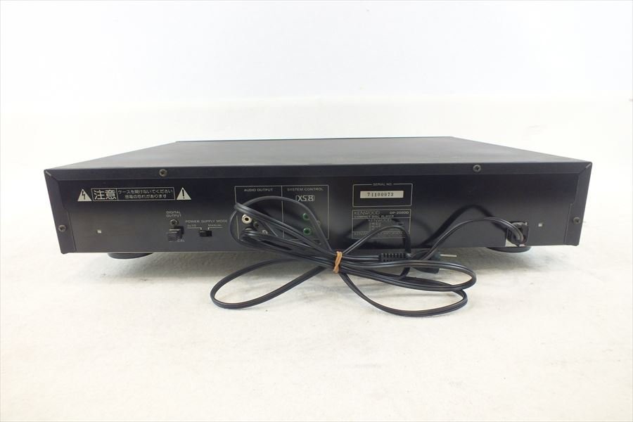 * KENWOOD Kenwood DP-2080D CD player used present condition goods 231102K6479