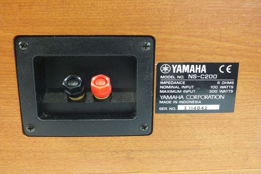 ☆ YAMAHA ヤマハ NS-C200 センタースピーカー 音出し確認済 中古 231102M4437_画像9