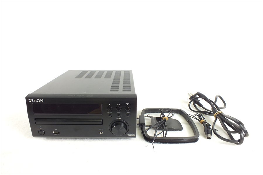 ◇ DENON デノン RCD-M39 CDプレーヤ 動作確認済 中古 現状品 231208R7449_画像1