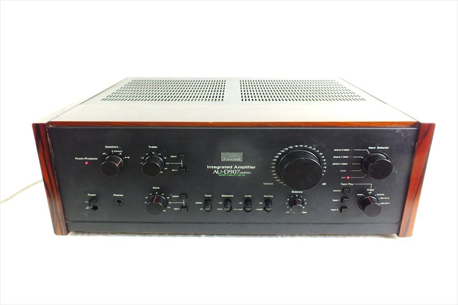 ◇ SANSUI サンスイ AU-D907 LIMITED アンプ 中古 音出し確認済 現状品 240108R7021_画像1