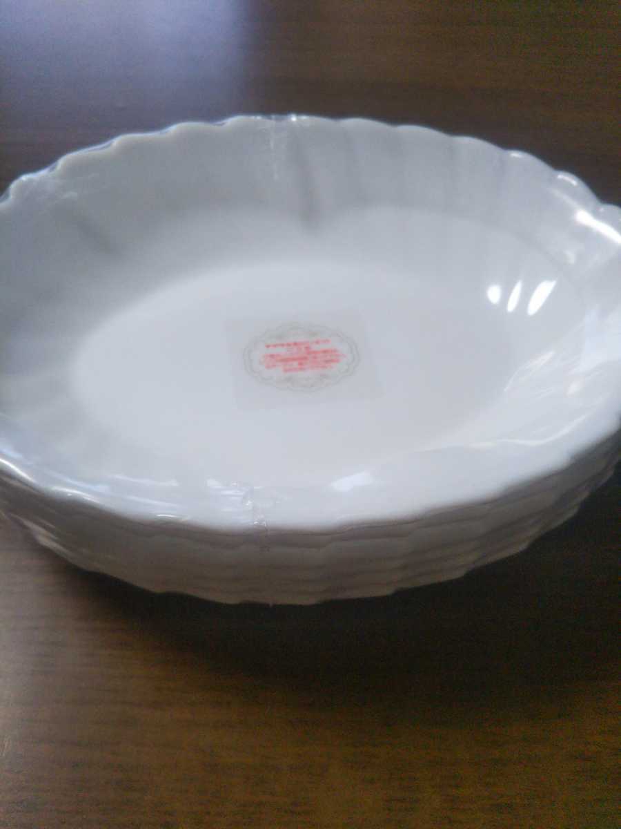 ヤマザキ春のパン祭り山崎春のパンまつり1996年白いファンタジーボウル6枚セット 白い皿 ファンタジーボール オーバルの画像2