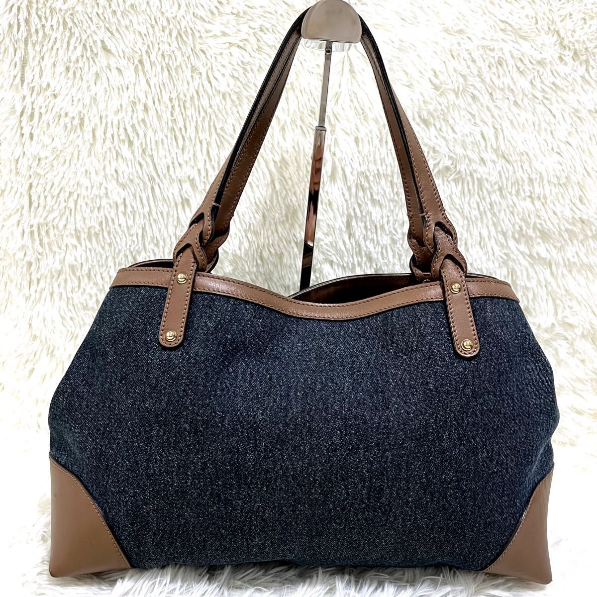 Gucci グッチ トートバッグ ハワイ限定モデル 希少ハワイ限定モデル】 グッチ トートバッグ クラフト デニム