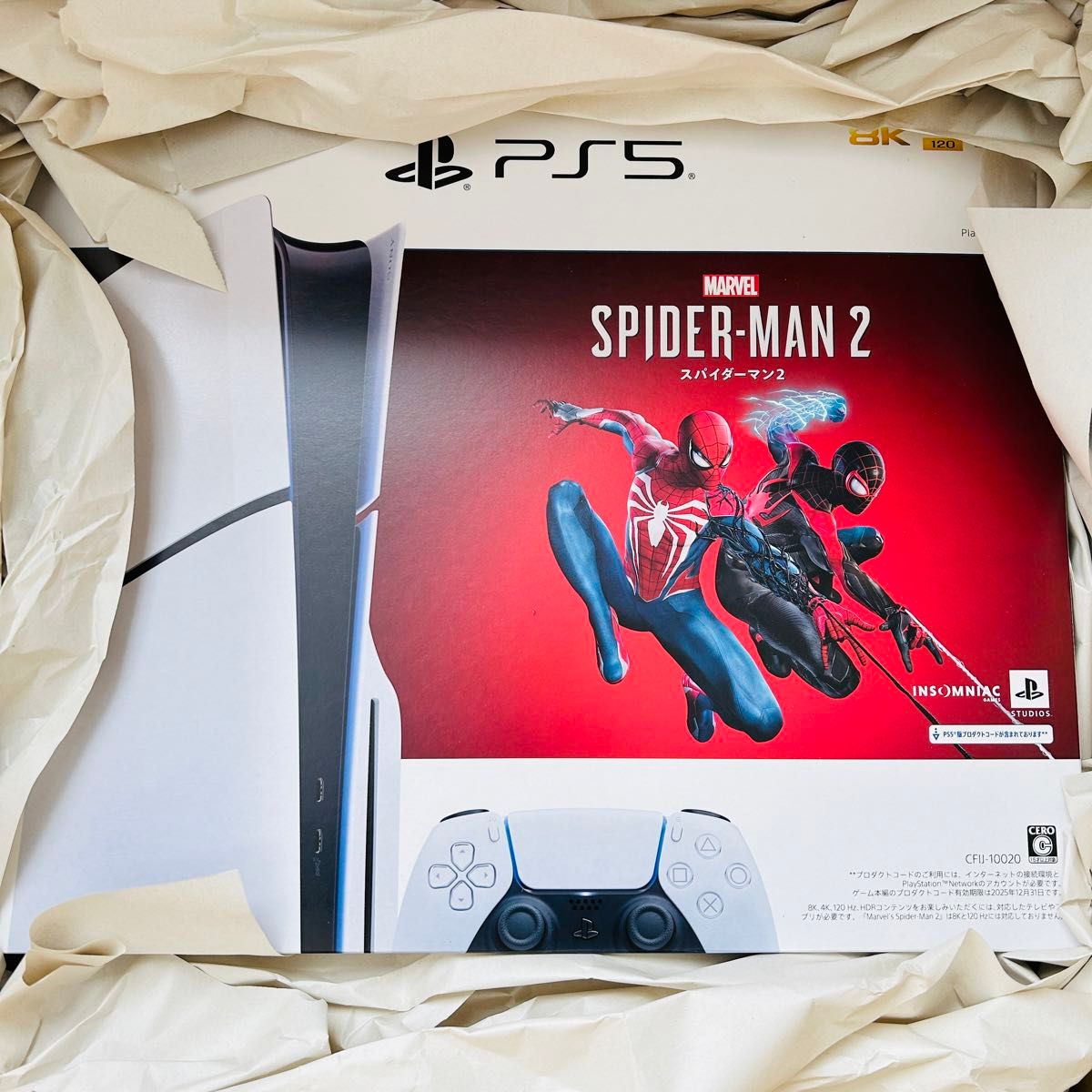 新品未開封 PlayStation 5 Spider-Man 2 同梱版 CFIJ-10020 新品未開封 PlayStation 5 Spider-Man 2 同梱版 CFIJ-10020