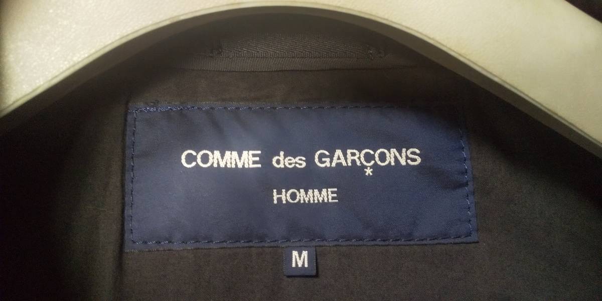 COMME des GARCONS HOMME ダッフルコート/M/ウール/マルチカラー/チェック/HR-C042/AD2006_画像7