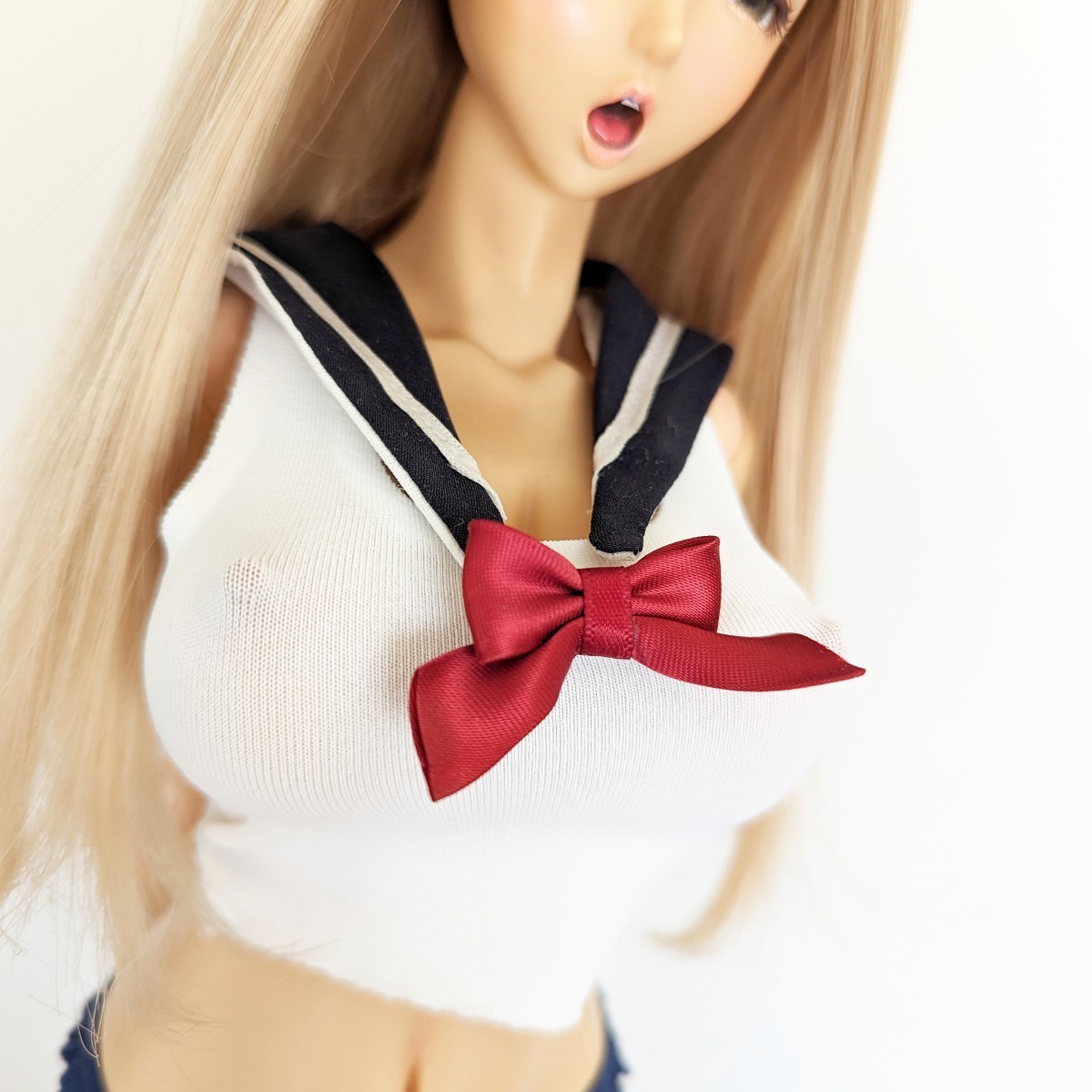 angelphilia angel philia doll エンジェルフィリア ドール用 セーラー 衣装 ハンドメイド品【mocofuwastudio】_画像3