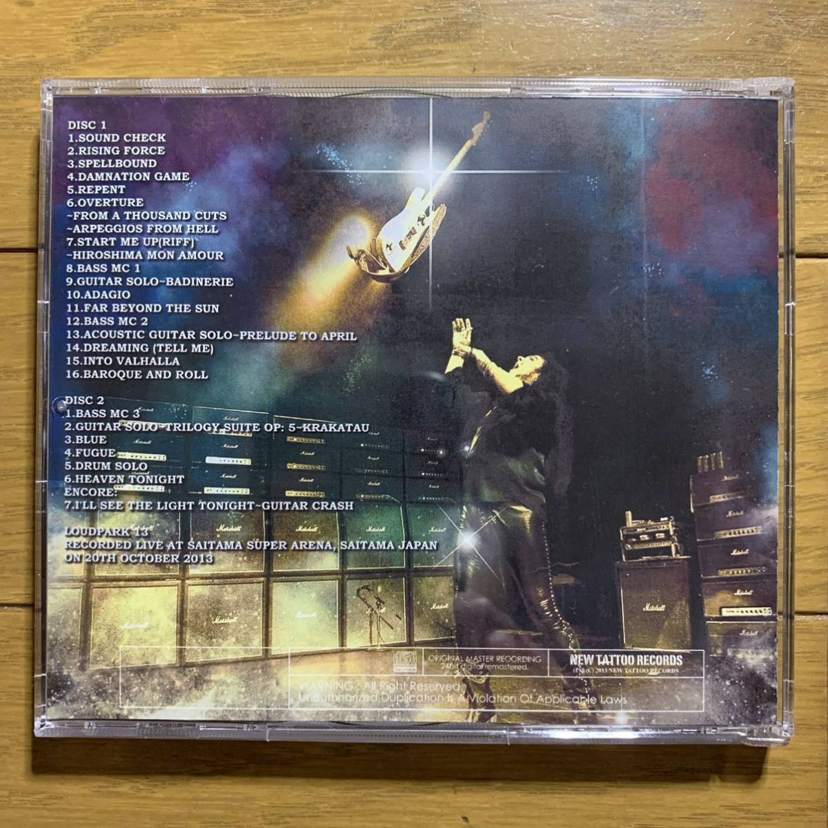 YNGWIE J MALMSTEEN’S RIGING FORCE / HE WAS VERY ANXIOUS TO PLEASE / LP13_画像2