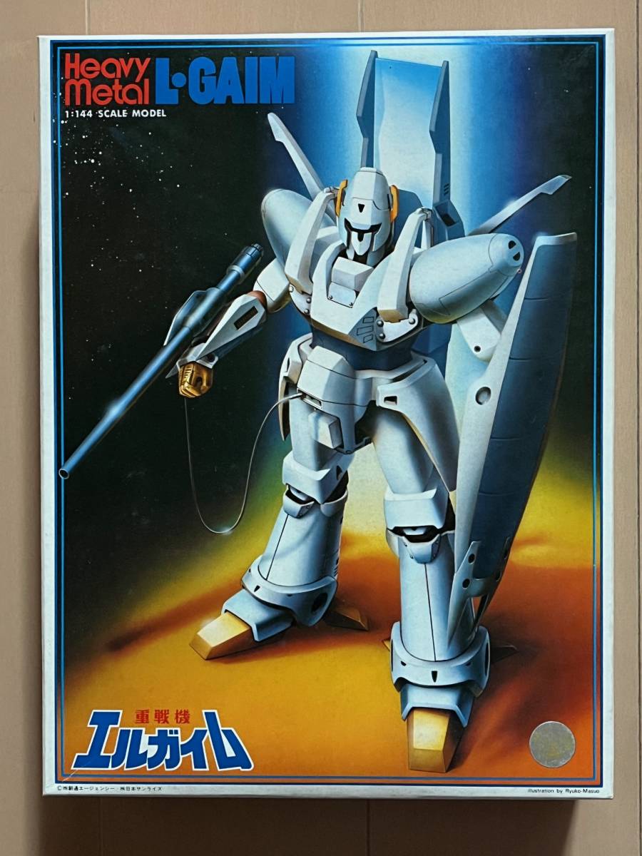 ■バンダイ 1/144 エルガイムMk.Ⅰ★初版★重戦機エルガイム★当時品★新品