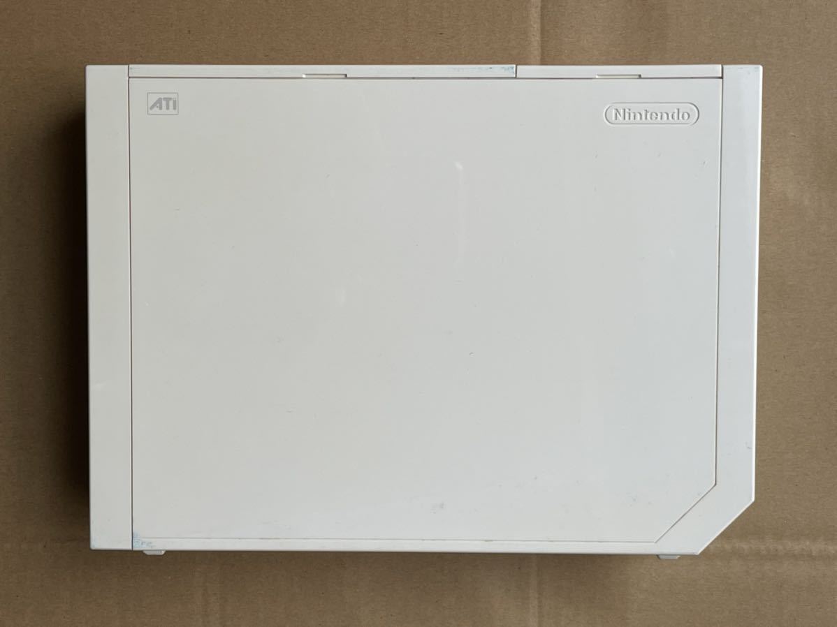 RE1217a ジャンク 任天堂 Nintendo Wii RVL-001 本体とスタンド台 通電、オープニング画面確認済みの画像5