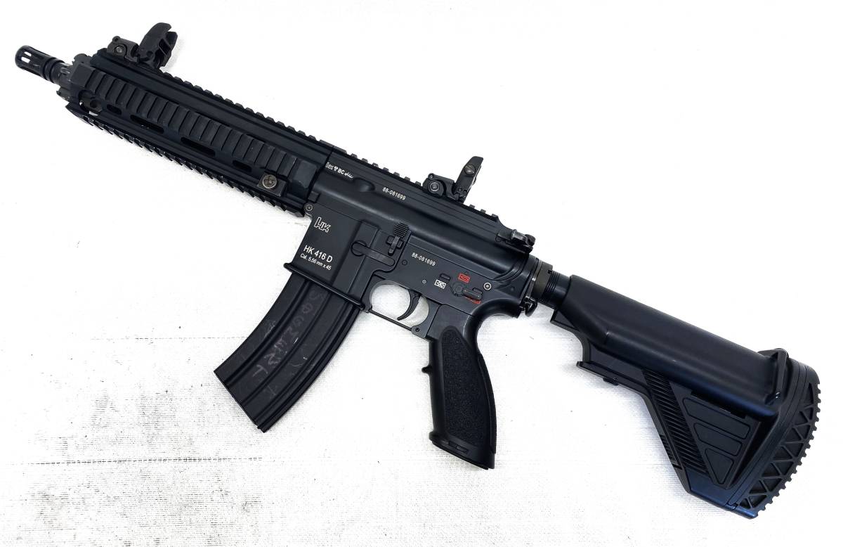 東京マルイ H&K HK416D 次世代電動ガン カスタム&FET組込み済み 中古品 ショートトリガー加工 LIPO化