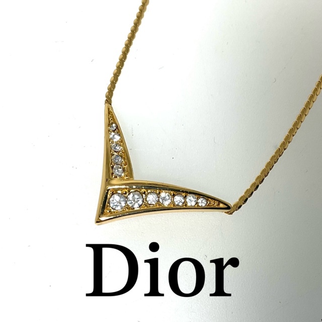 【Dior】ディオール ネックレス レディース ラインストーン アクセサリー