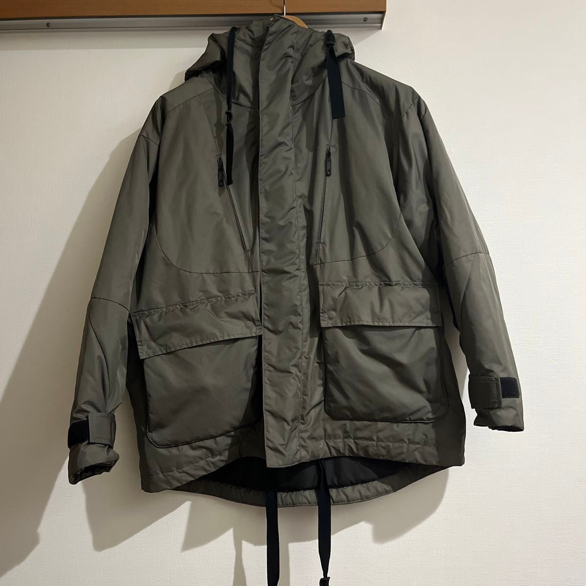 URU HOODED PADDING JACKET  ウル　ダウン ジャケット