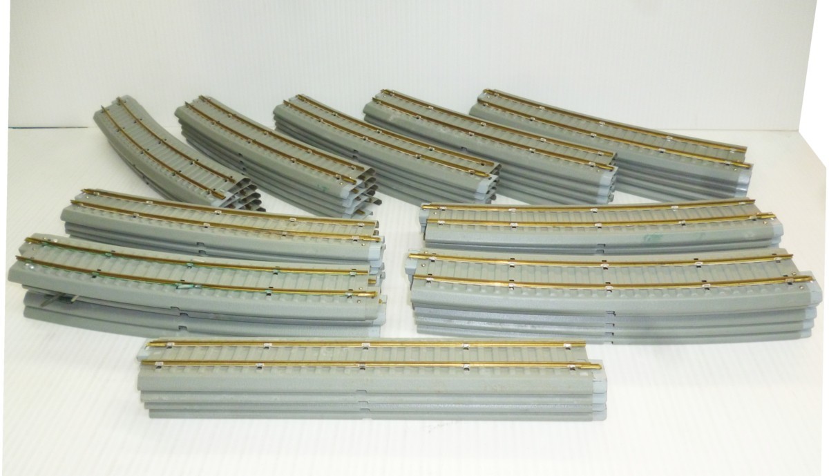 * 84443 railroad model OH gauge roadbed [ bending line 44ps.@/ direct line 4ps.@] OH gauge bending line roadbed OH gauge direct line roadbed railroad model roadbed JUNK **