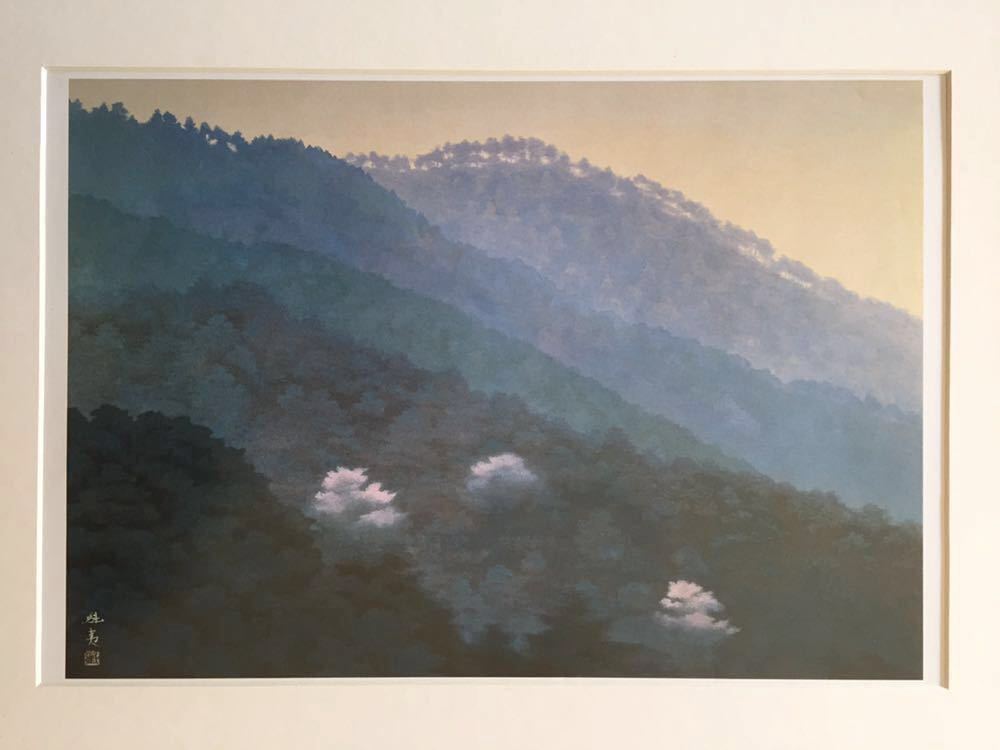 [ higashi mountain ..]. pattern 24 kind development [.].. newspaper company amount . series printed matter wooden frame 44.1×33.8cm Japanese picture art frame . pattern & size difference equipped 