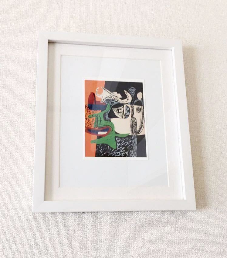 ル・コルビジェ 】絵柄15種展開 建築家 リトグラフ「直角の詩」5 ル・コルビジェ 】絵柄15種展開 建築家 リトグラフ「直角の詩」5