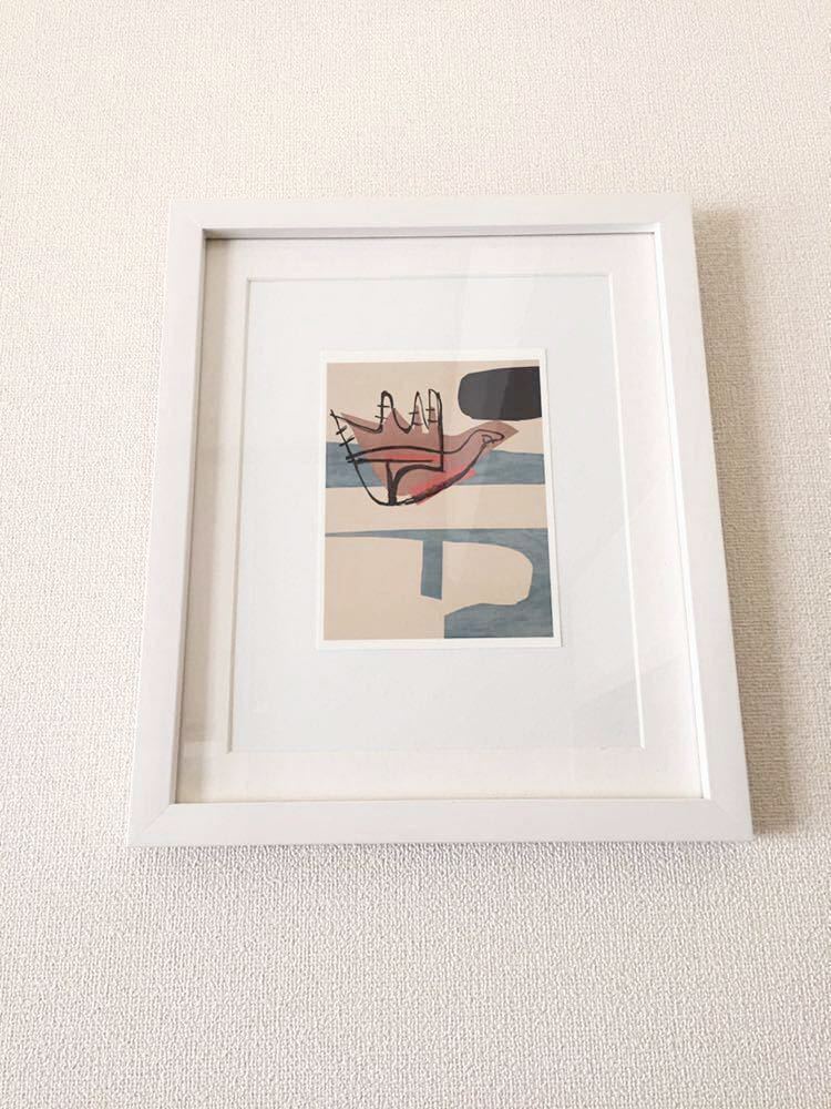 ル・コルビジェ 】絵柄15種展開 リトグラフ「直角の詩」2 開いた ル・コルビジェ 】絵柄15種展開 リトグラフ「直角の詩」2 開いた