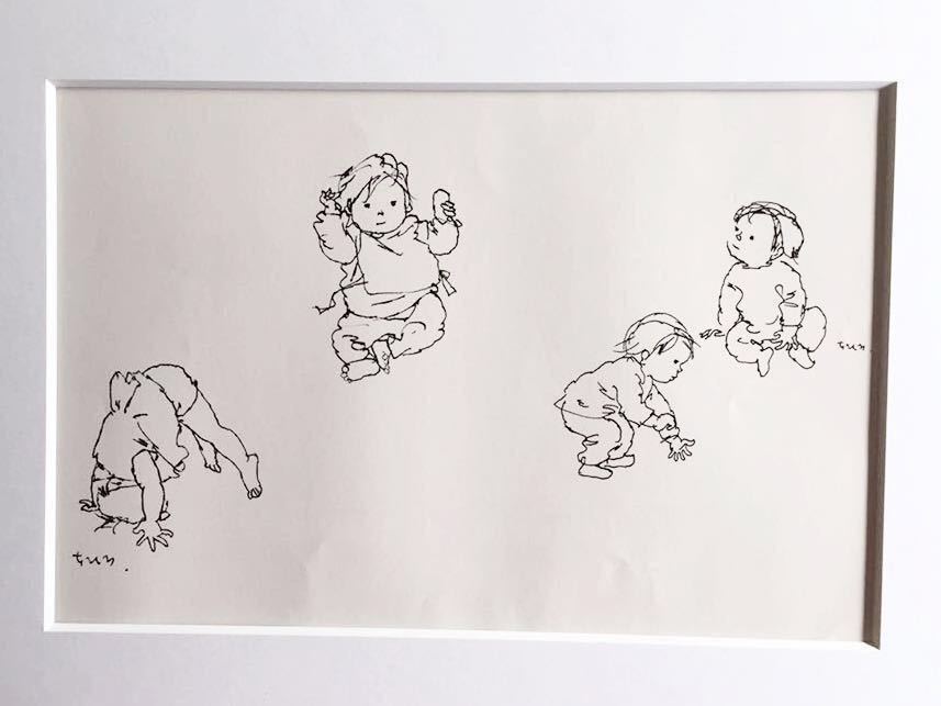 [.......]. pattern 34 kind development [ baby ] printed matter wooden frame 44.1×33.8cm. frame amount child drawing child baby .... pattern different equipped 