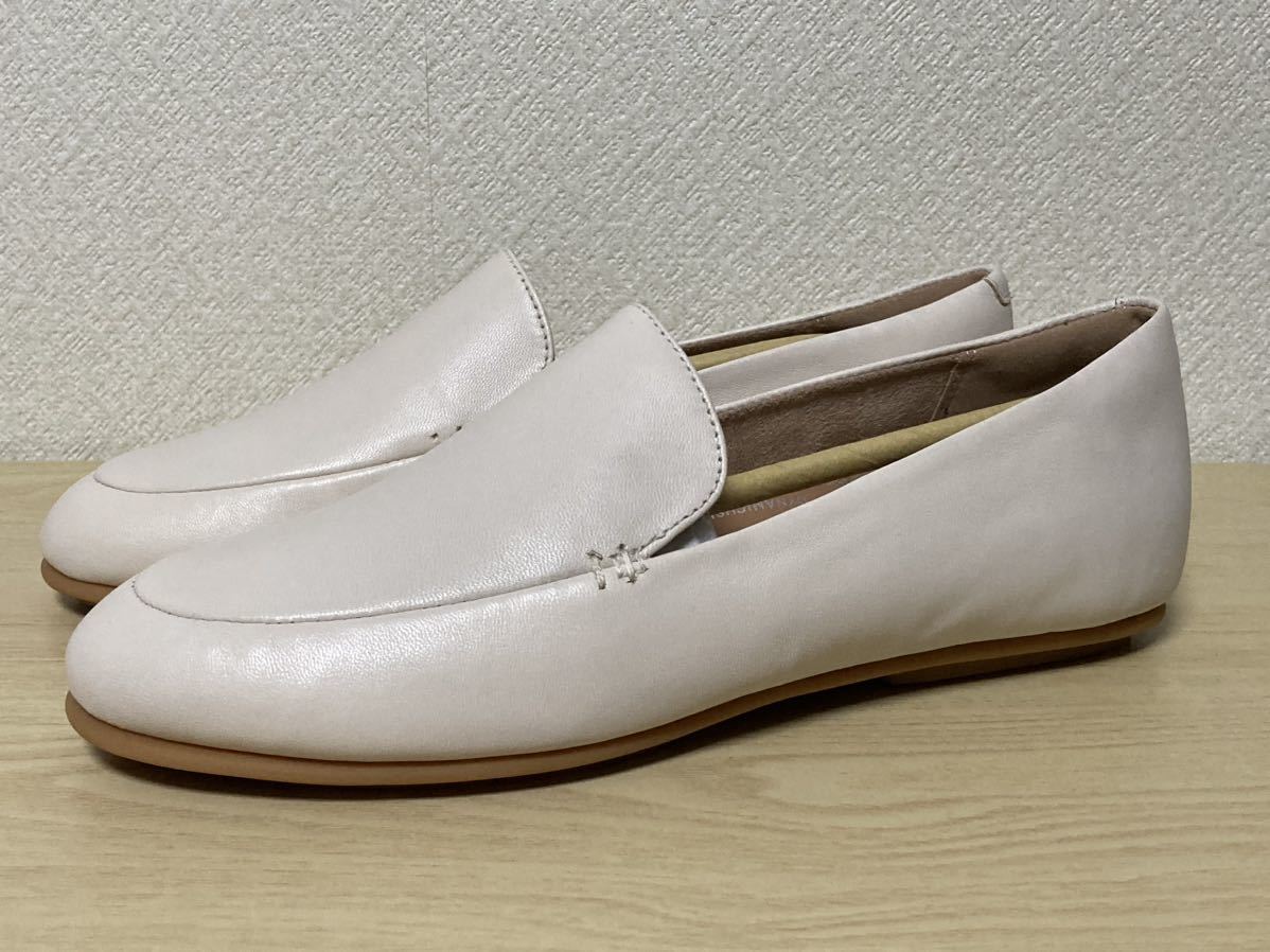 fitflop LENA LOAFERS STONE 24cm US7 レザーローファー フィットフロップ