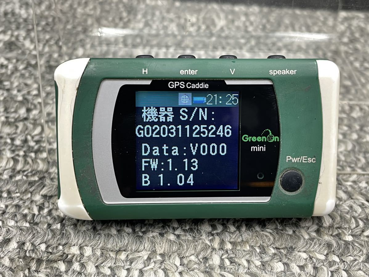 ２《本体のみ》GreenOn mini グリーンオンミニ ゴルフナビ GPS_画像6