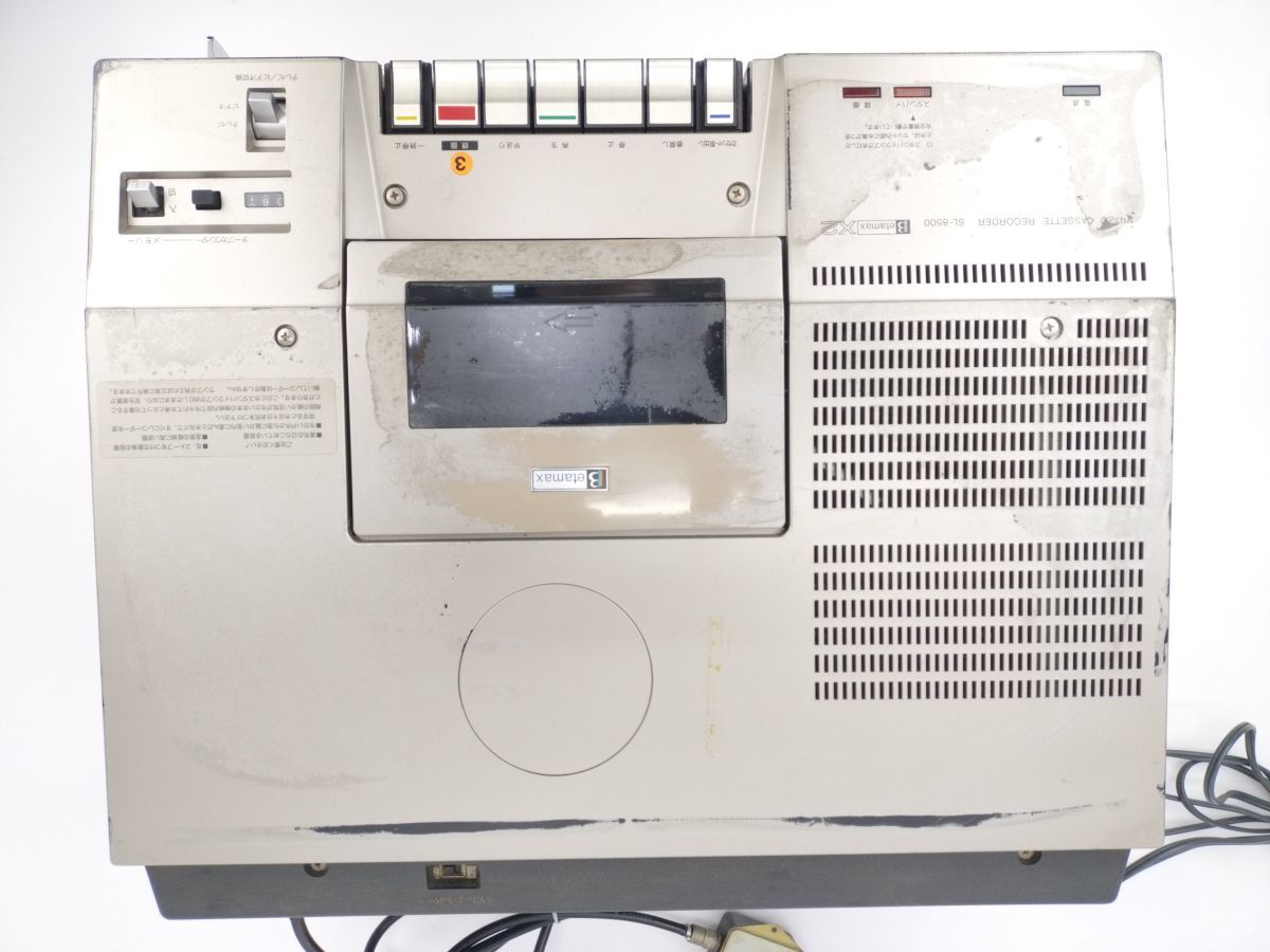 14 ソニー SL 8500 ベータ マックス X2 ビデオ デッキ デッキ 14 ソニー SL 8500 ベータ マックス X2 ビデオ デッキ デッキ