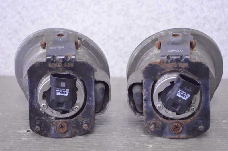 ウイングロード 前期(NY12 Y12) 純正 スタンレー 動作保証 フォグランプ 左右セット ディマースイッチ ライトスイッチ 右 左 P1290 s009672_画像7