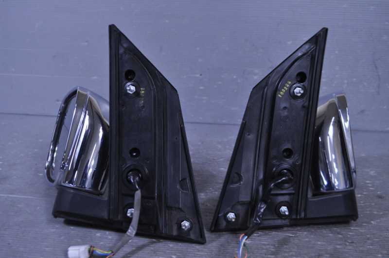 eK Wagon поздняя версия (H82W) оригинальный повреждение нет установка OK гарантия работы металлизированное зеркало на двери левый и правый в комплекте 5P автоматический правый левый / 7632A278HA 7632A277HA k078347