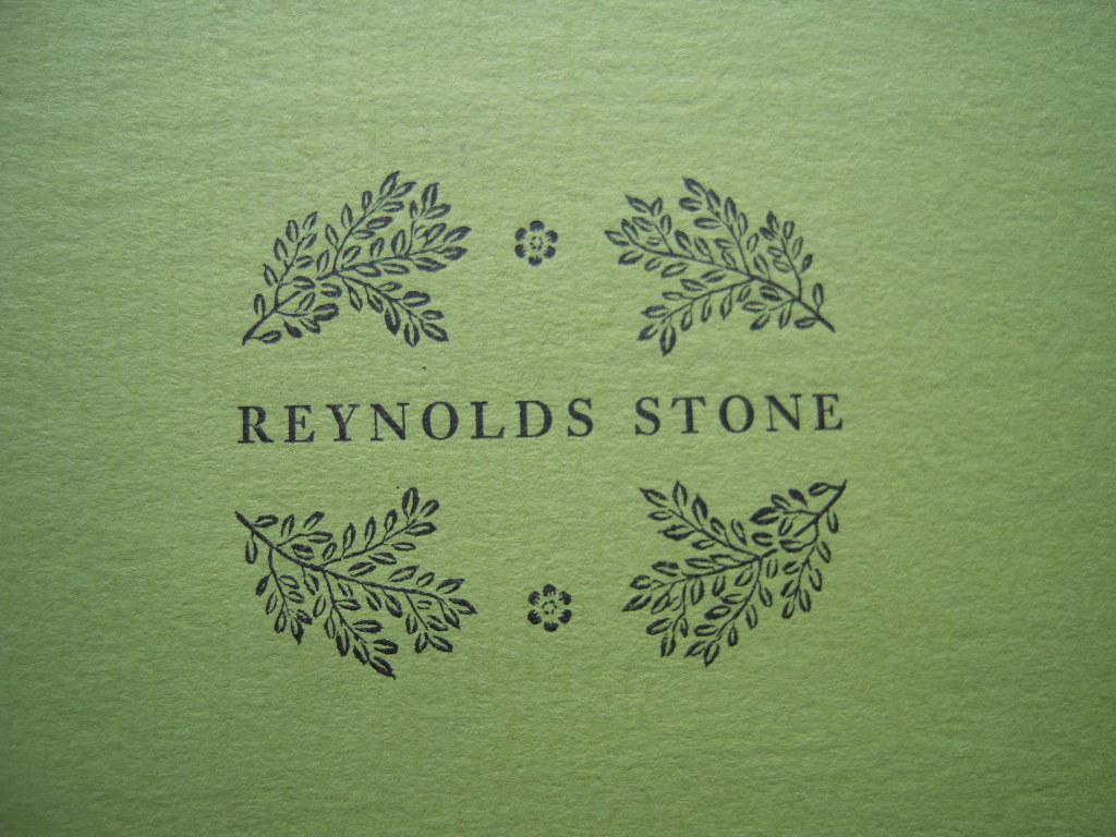「著者アイリス・マードックのサイン入『Reynolds Stone レイノルズ・ストーン』 限750 1981」_画像4