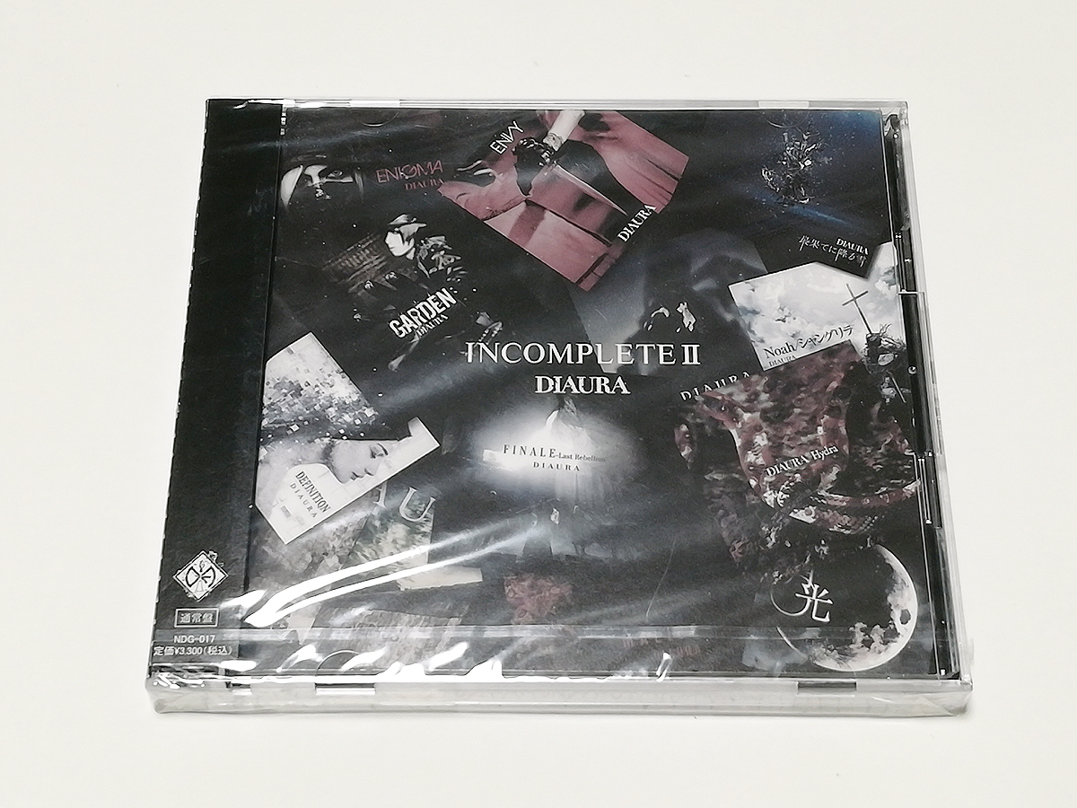 CD｜DIAURA(ディオーラ)／INCOMPLETE II [通常盤] 新品 未開封品 ベストアルバム_画像1