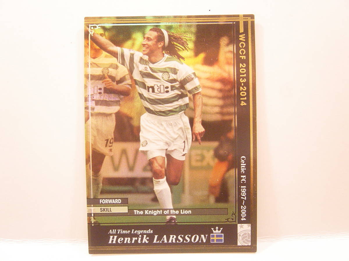 ■ WCCF 2013-2014 ATLE ヘンリク・ラーション　Henrik Larsson 1971 Sweden　Celtic FC 1997-2004 All Time Legends_画像1
