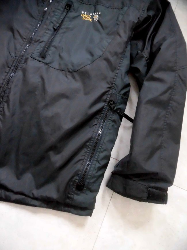 MOUNTAIN HARD WEAR マウンテンハードウェア/アクアダクト ウインドジャケットL/ナイロンジャケット/ブラック/メンズ/3010100152アウトドア_画像8