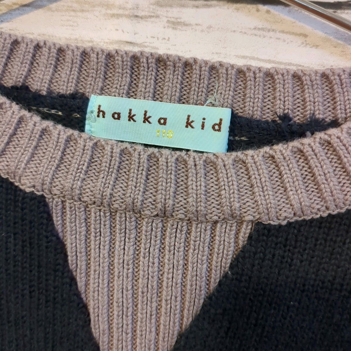 【Hakka Kids】★美品★　ニット　セーター　110cm 　黒