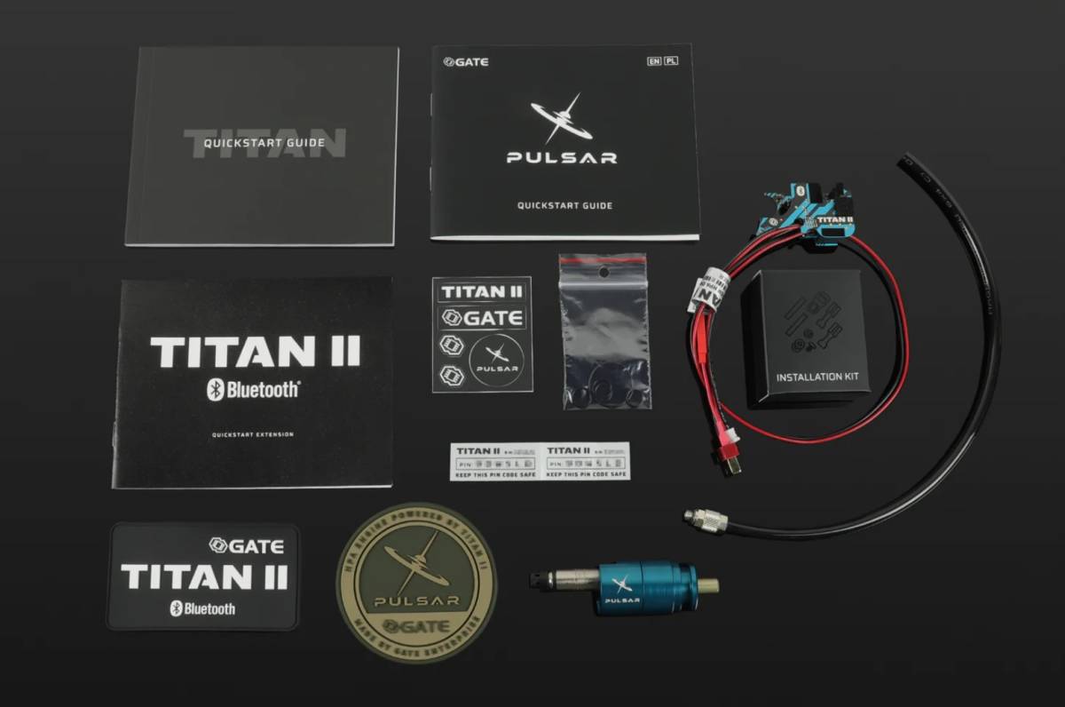 GATE PULSAR TITAN II Bluetooth 後方配線 電動ガン用HPAキット_画像6