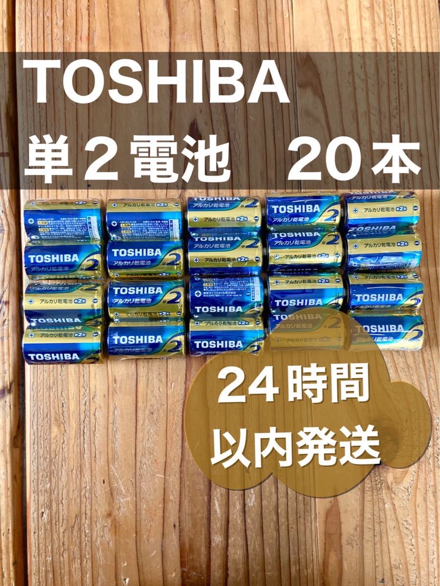 東芝　単2アルカリ乾電池　単2 単二　乾電池　防災　備蓄