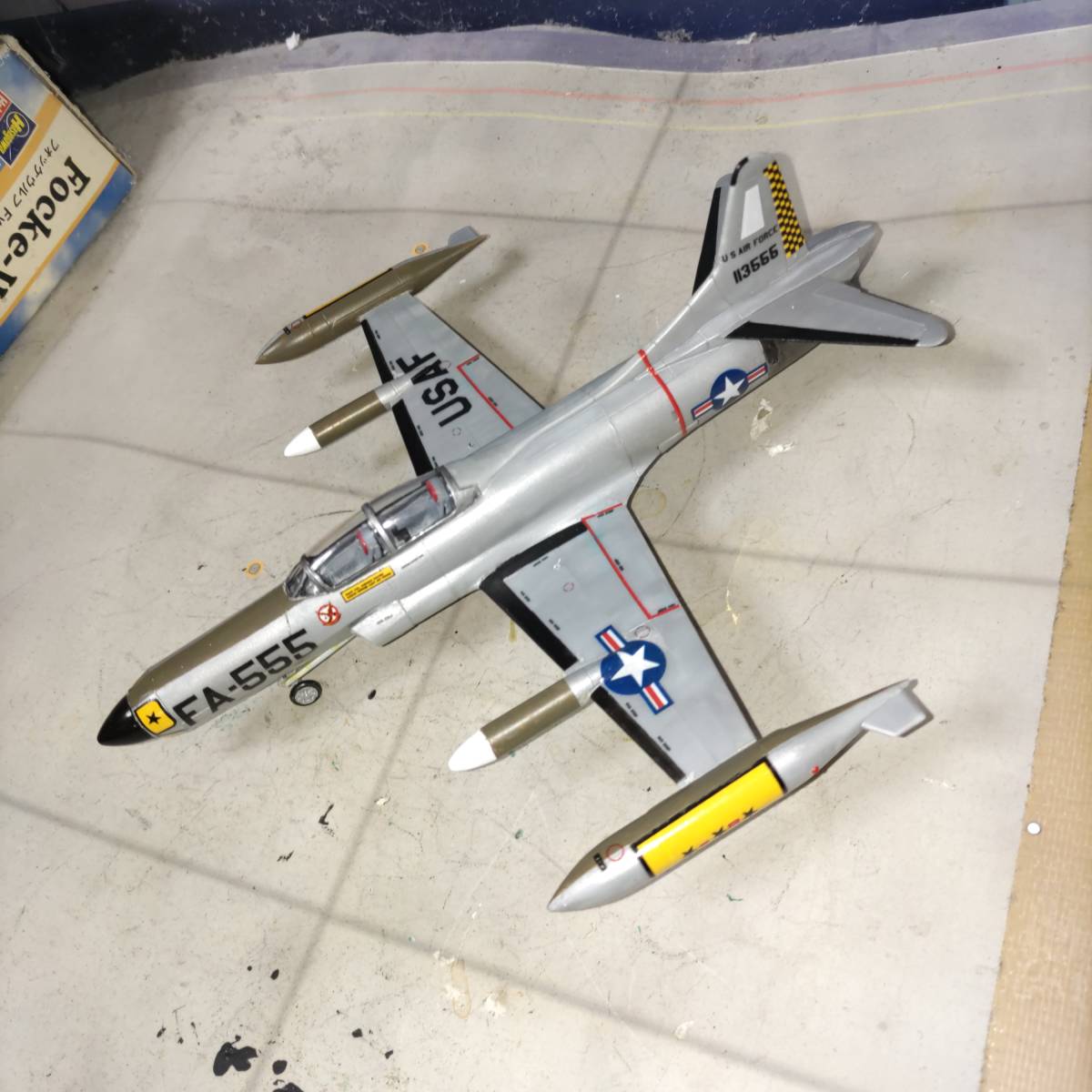 1/72 アメリカ空軍　F-89完成品_画像3