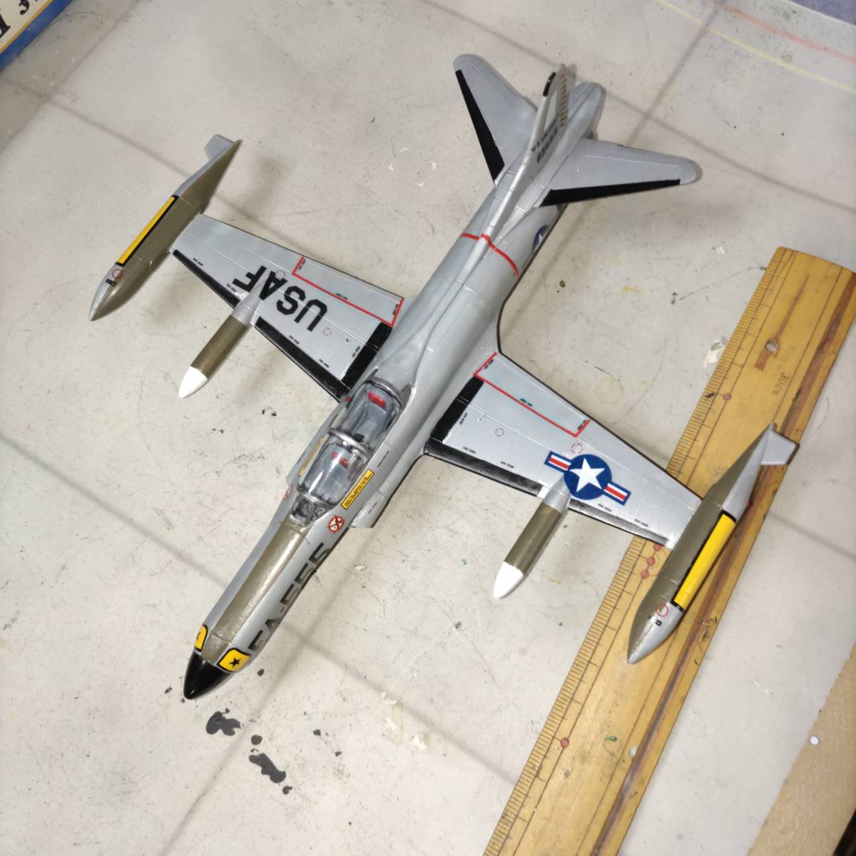 1/72 アメリカ空軍　F-89完成品_画像1