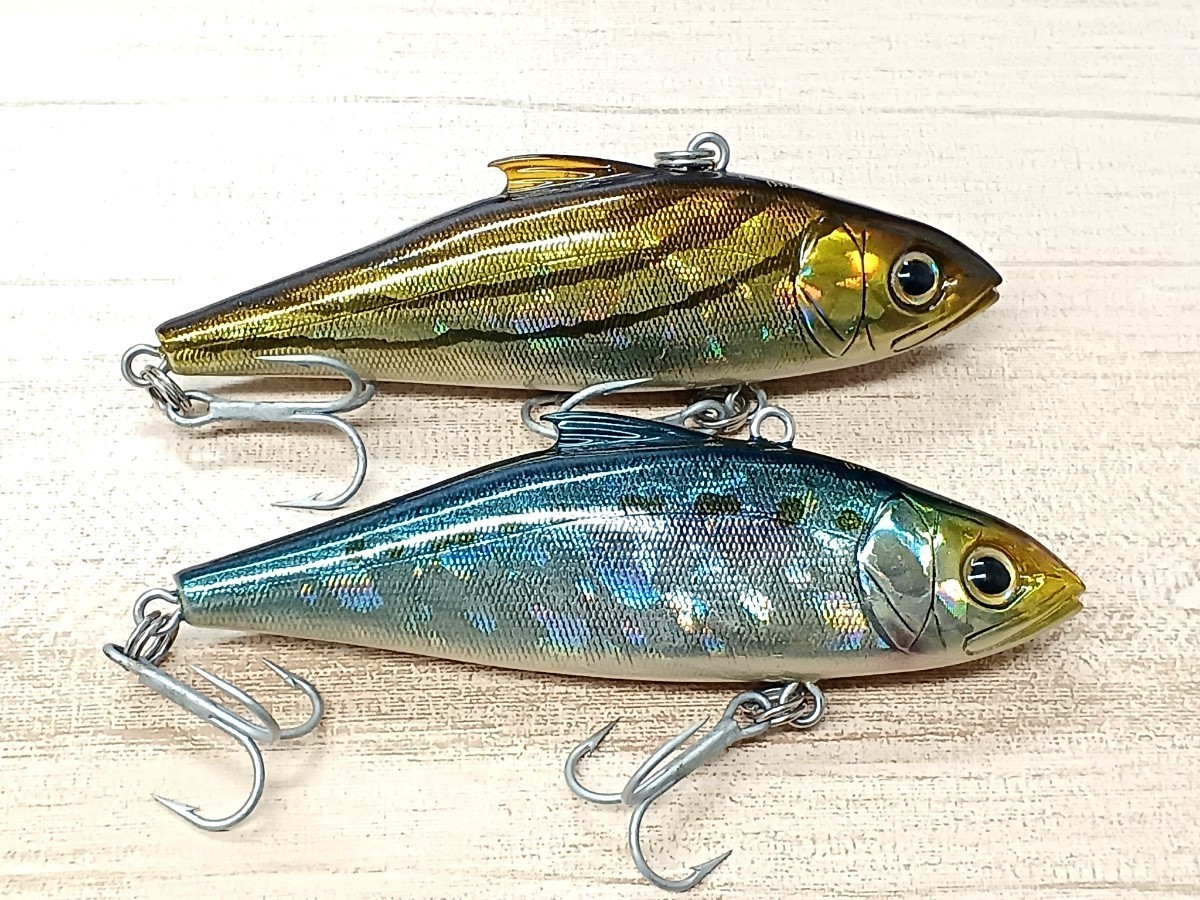 メガバス リップレスベイト(FS) 97年 80mm 3/4oz MEGABASS LIPLESSBAIT シーバスフィッシング 釣り ソルトウォータープラグ 中古ルアーの画像2