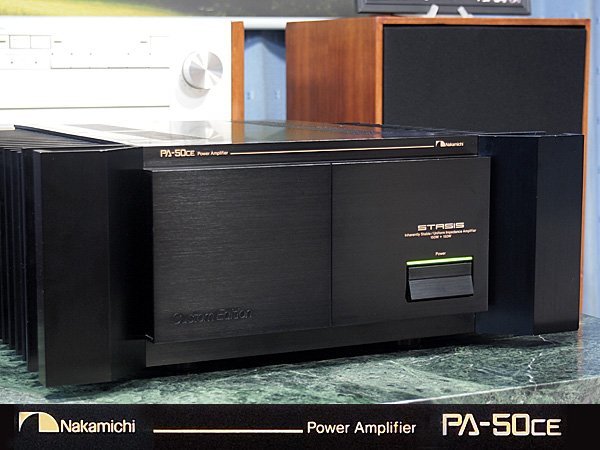 Nakamichi PA-50CE ♪STASIS 回路搭載 パワーアンプ 銘機♪【ケア済／美品】