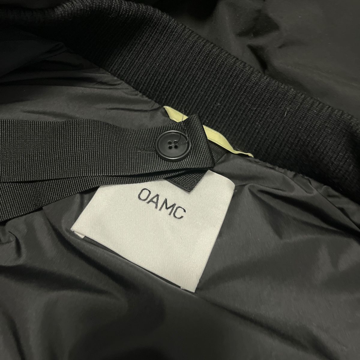 OAMC ダウンジャケット ブラック LITHIUM JACKET|Yahoo!フリマ OAMC ダウンジャケット ブラック LITHIUM JACKET|Yahoo!フリマ