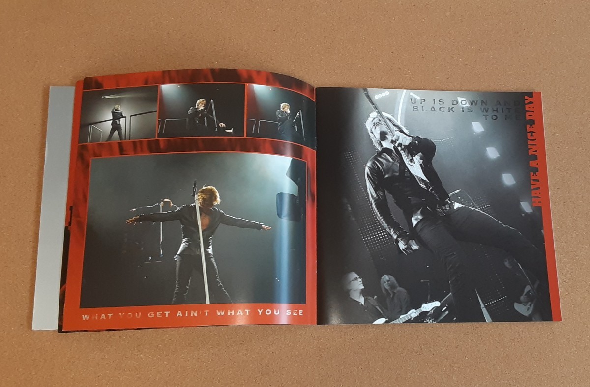 BON JOVI■パンフレット2冊■TOUR 『 HAVE A NICE DAY 』 『 BOUNCE WORLD TOUR 』の画像7