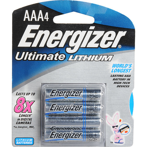 [送料無料][8本セット] リチウム乾電池 単４形 Energizer Ultimate Lithium AAA Batteries エナジャイザー_画像1