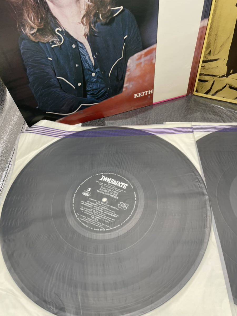 キース・エマーソン・アンド・ザ・ナイス Keith Emerson & The Nice 洋楽 LP レコード Record 懐かし 当時物 昭和レトロ 現状品 u1813_画像4