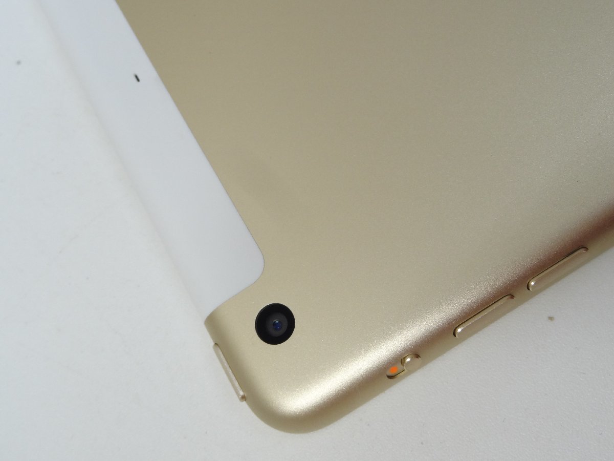 ユ■/Zこ7260　docomo Apple iPad mini3 16GB ゴールド WiFi＋Cellular 初期化済 MGYR2J/A 利用制限〇 保証無_画像7